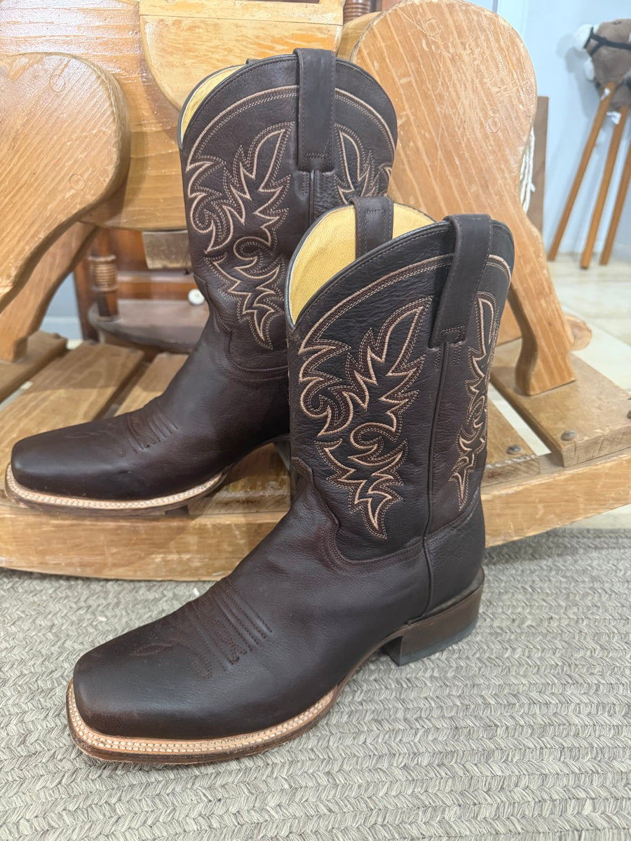 Men's ROPER Leather Cowboy Boots - Size 11 EE     CB1111