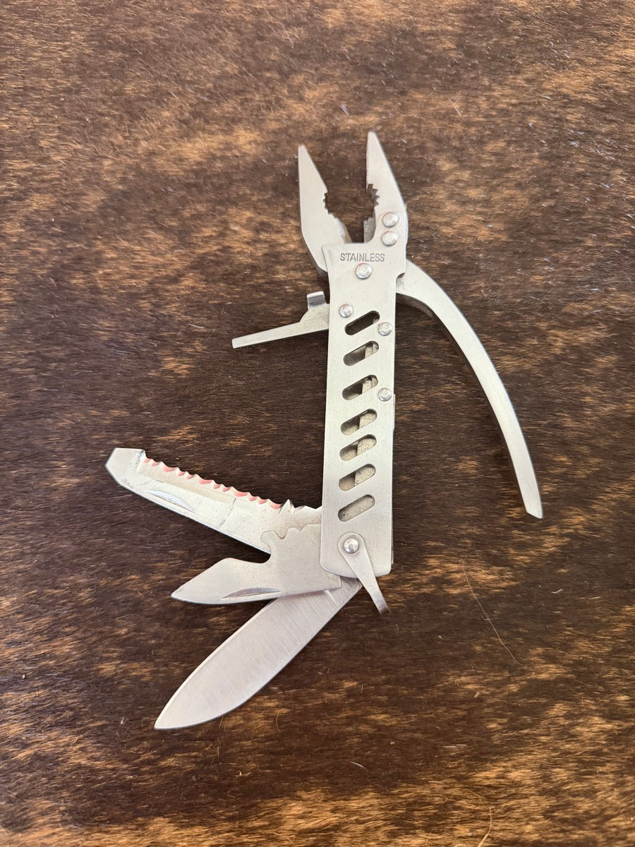 14-Function Multi-Tool with Pliers and Sheath       AC1113