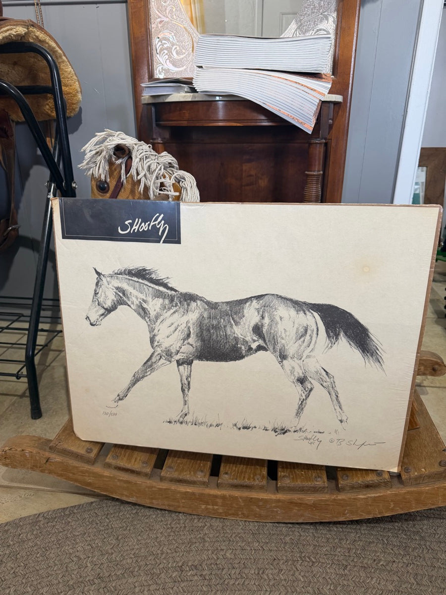 Robert 'Shoofly' Shufelt Limited Edition Western Horse Art Print       HD1126