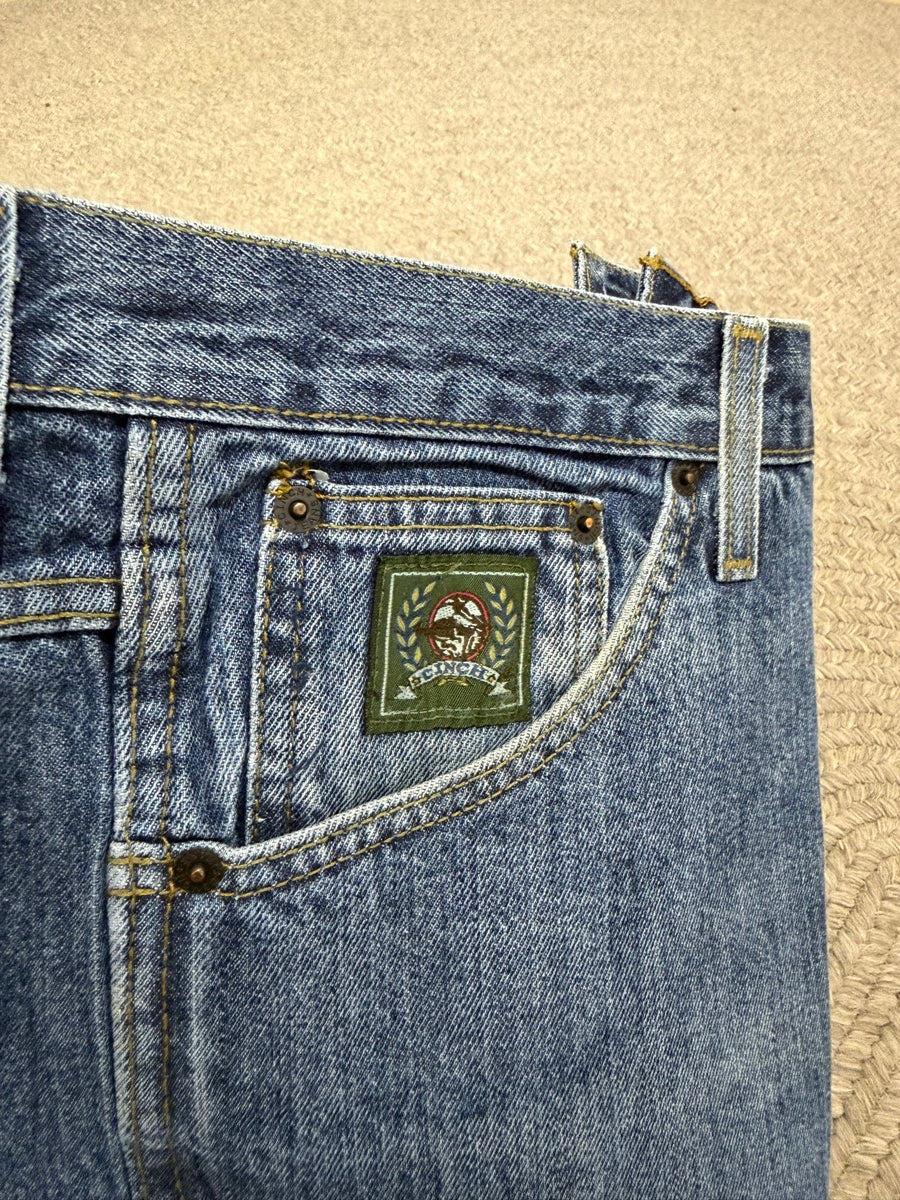 36 x 38 CINCH Mens Green Label Blue Jeans     MN1118