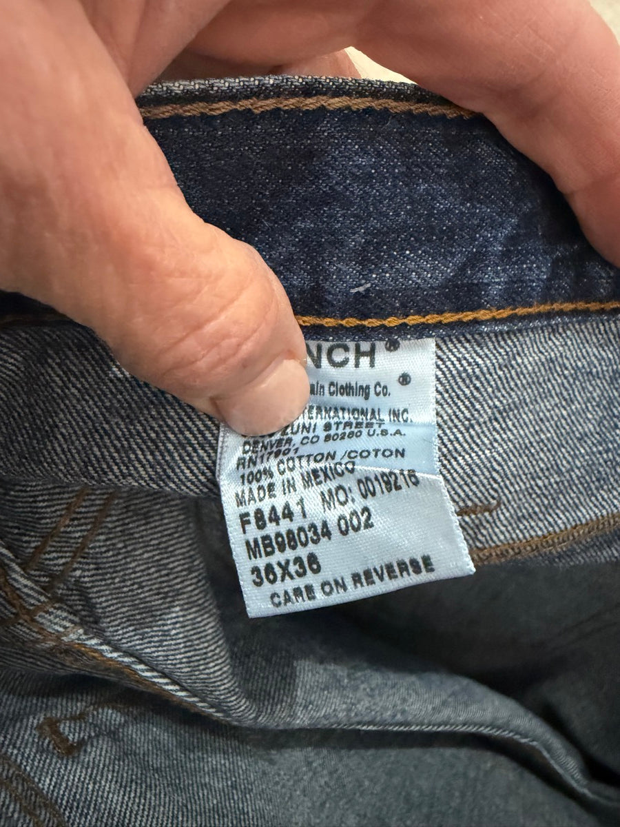 36 x 36 CINCH Mens White Label Blue Jeans     MN1123
