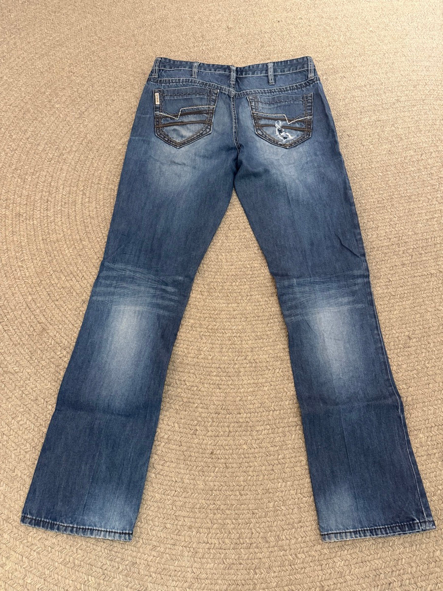 36 x 36 CINCH IAN Mens Blue Jeans     MN1128