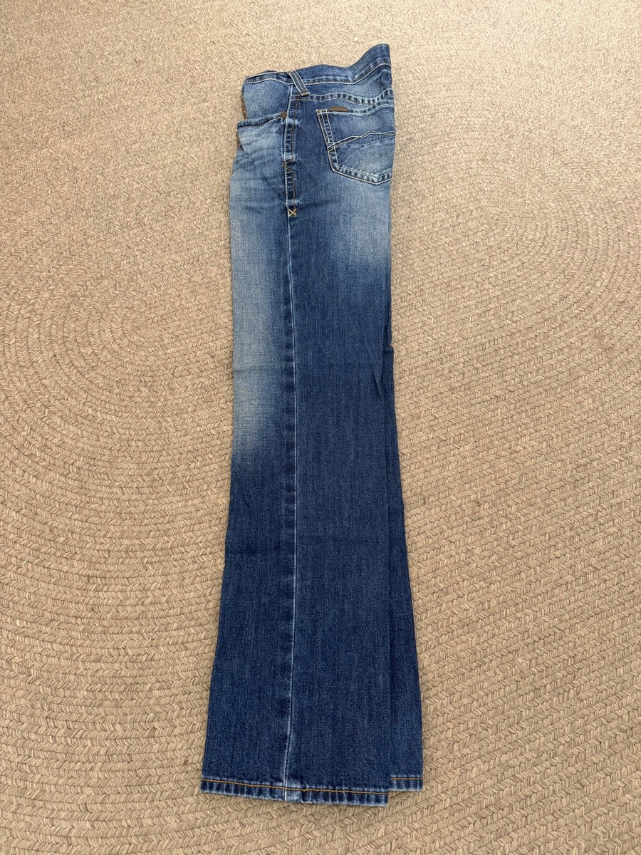 33 x 36 Ariat M2 Relaxed Boot Mens Blue Jeans     MN1127