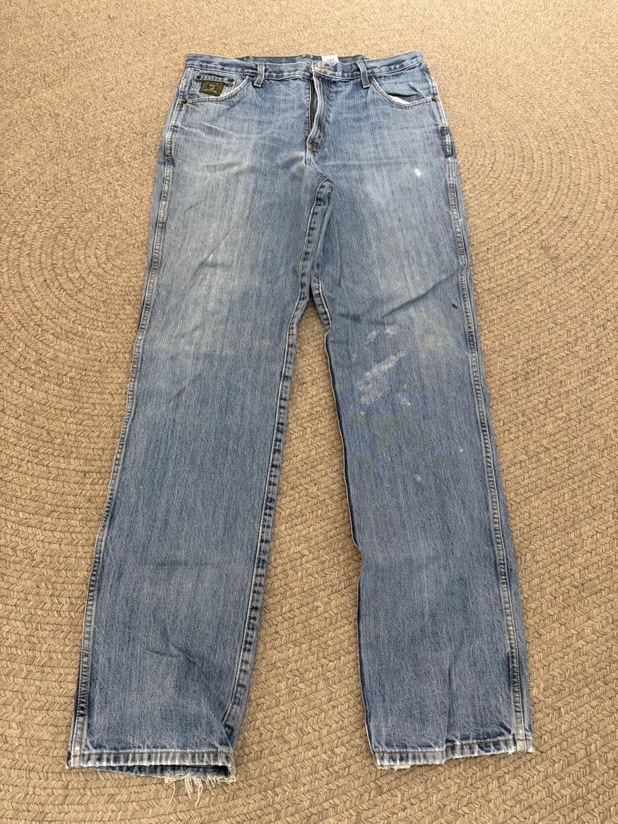 36 x 38 CINCH Green Label Mens Blue Jeans     MN1129