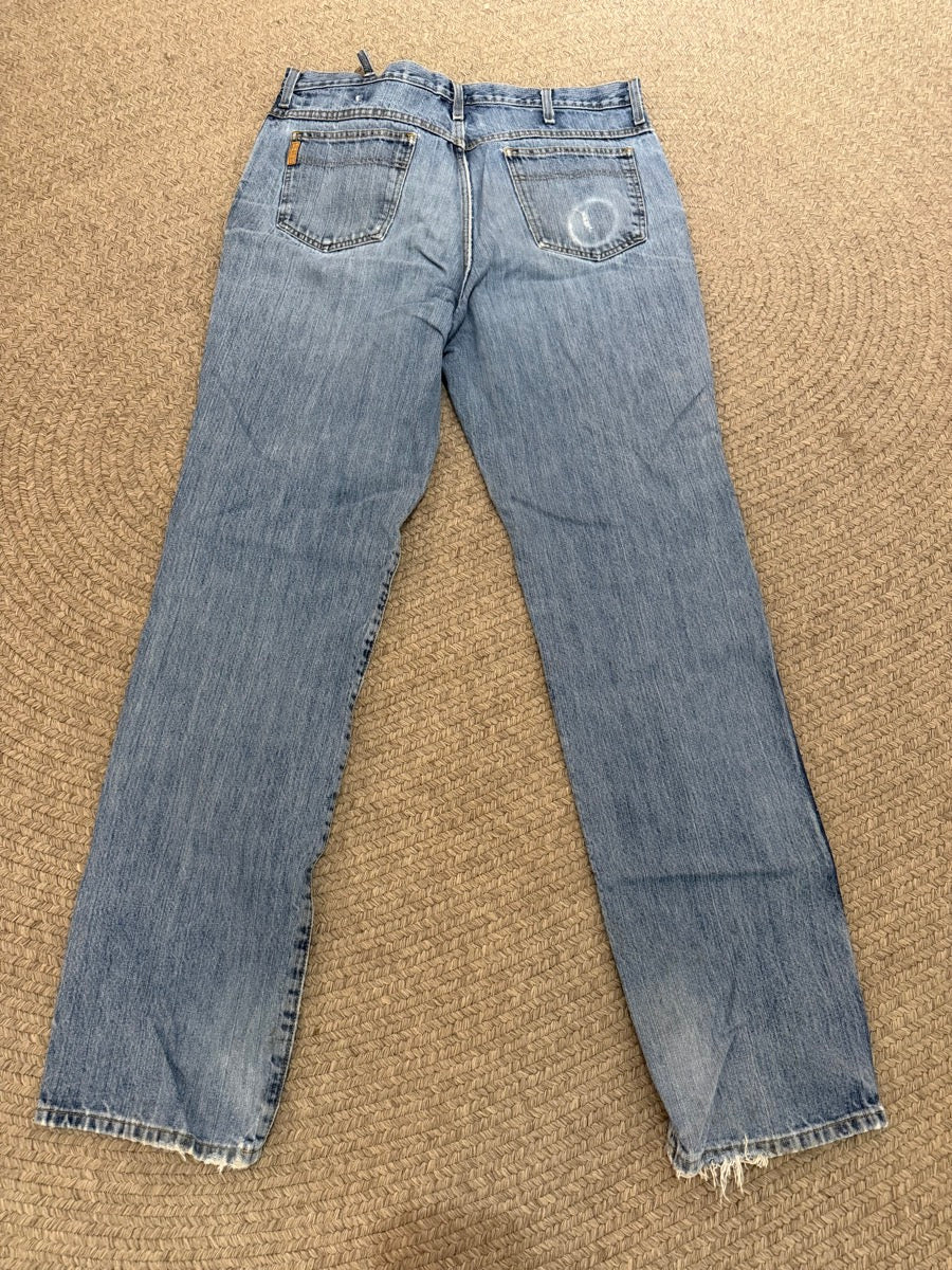 36 x 38 CINCH Green Label Mens Blue Jeans     MN1129