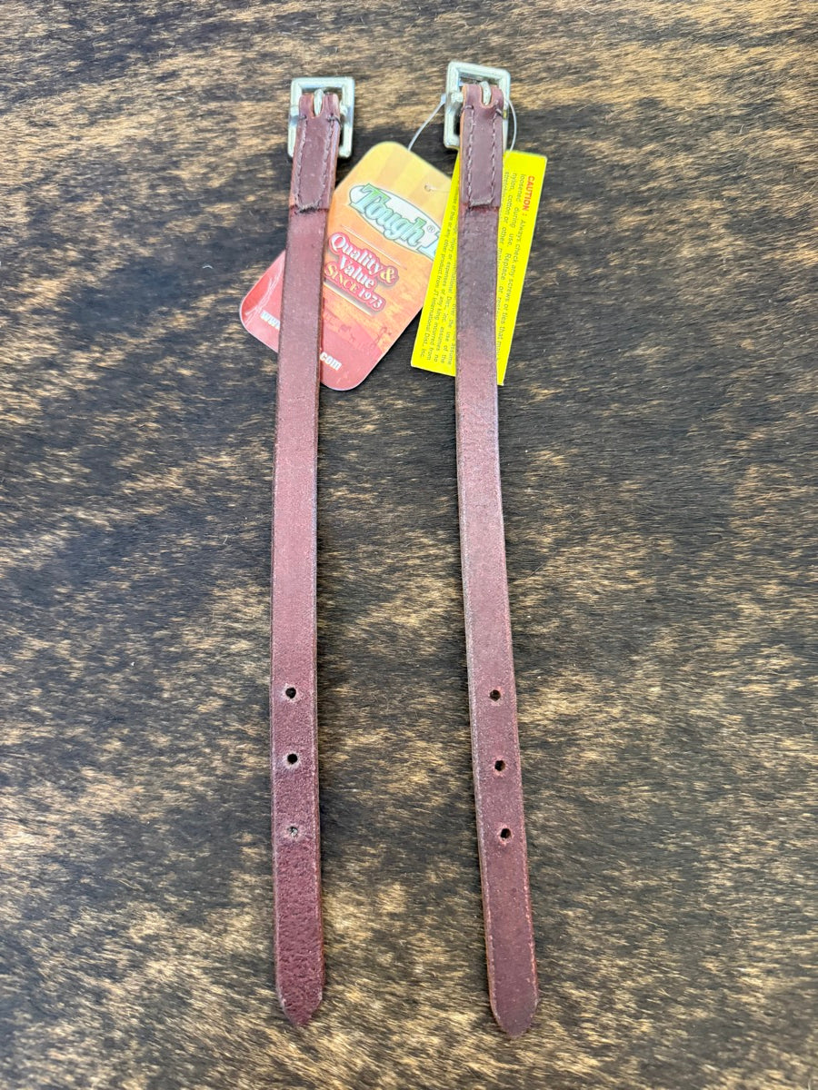 Tough1 Straight Leather Stirrup Hobble Straps      STR1126