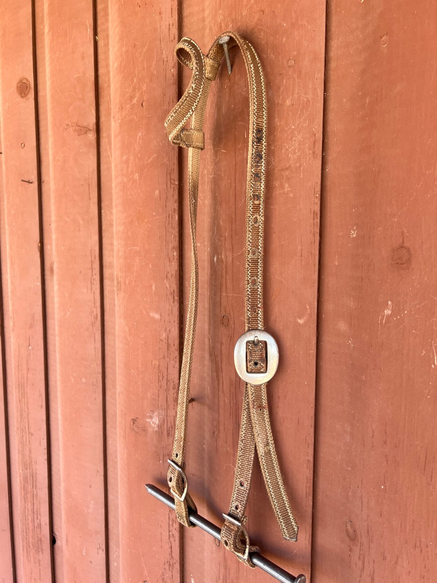 Single Ear Nylon Headstall HS1118