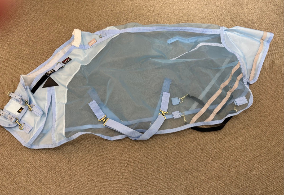 70" Schneiders Mosquito Mesh® II V-Free® Adjusta-Fit® Surcingle Fly Sheet       BL1121