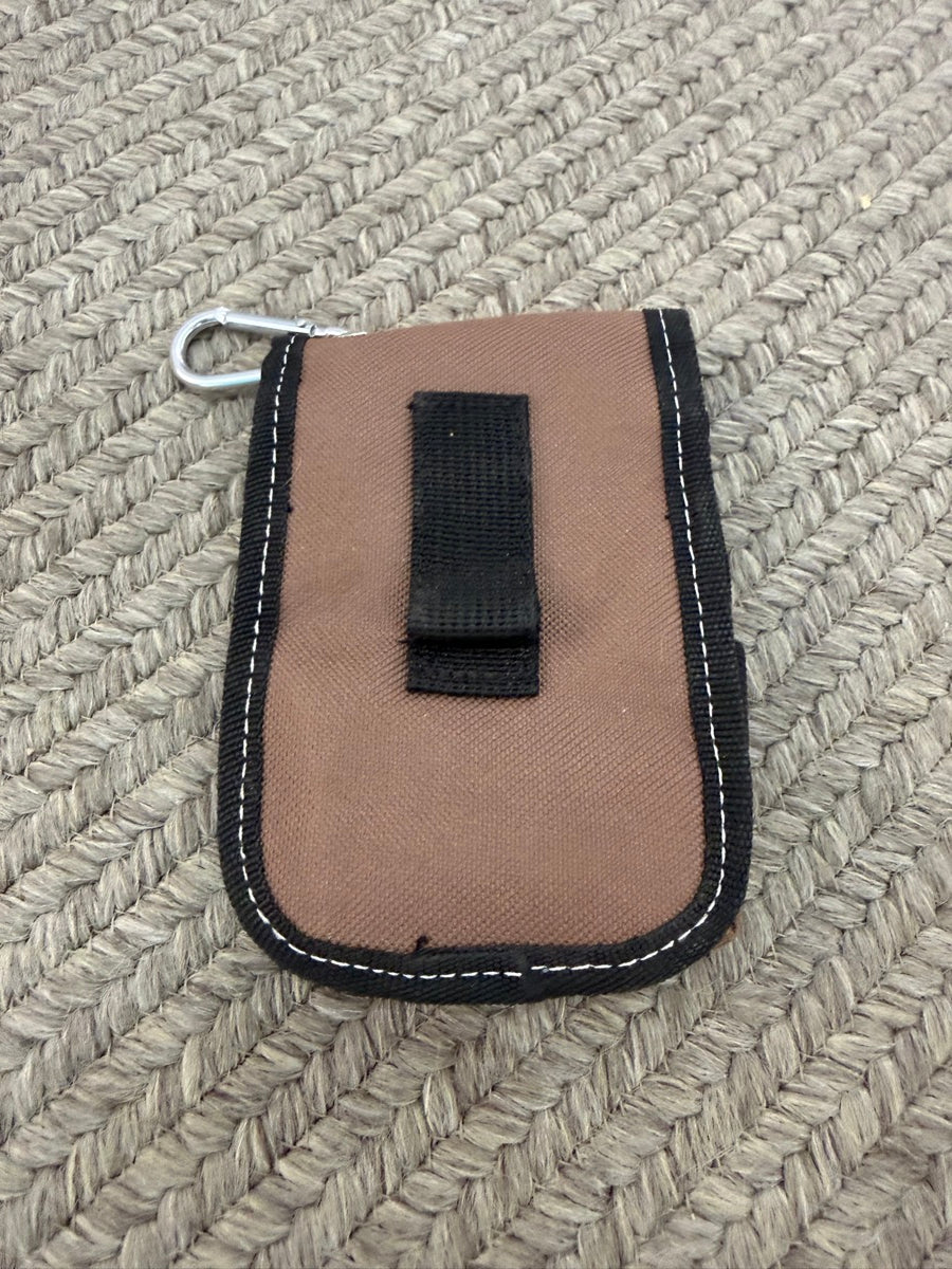 Durable Cordura Nylon Cell Phone & Accessory Case - Brown      SB1119