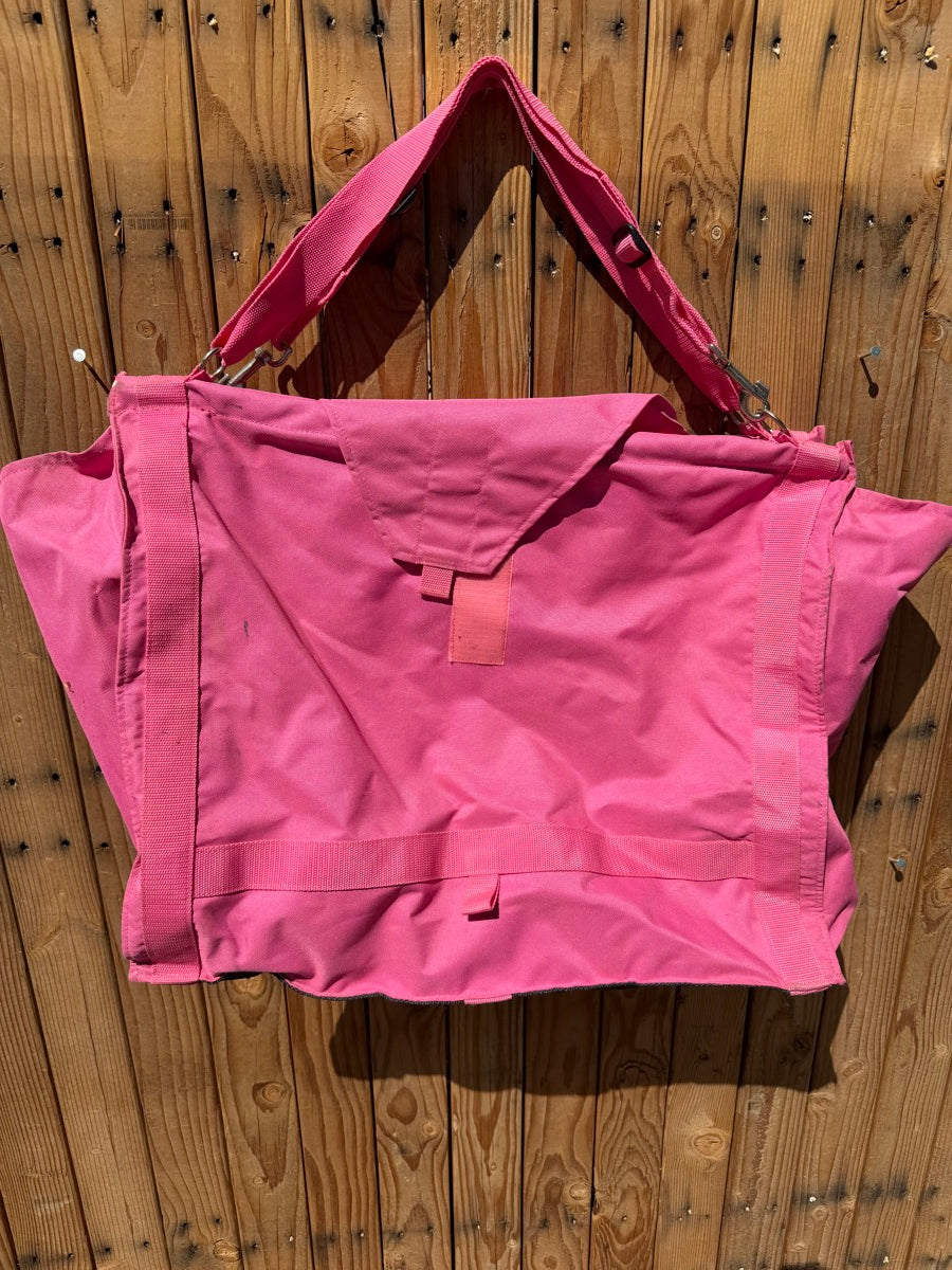Classic Equine Top Load Raspberry Hot Pink Hay Bag     HA1112
