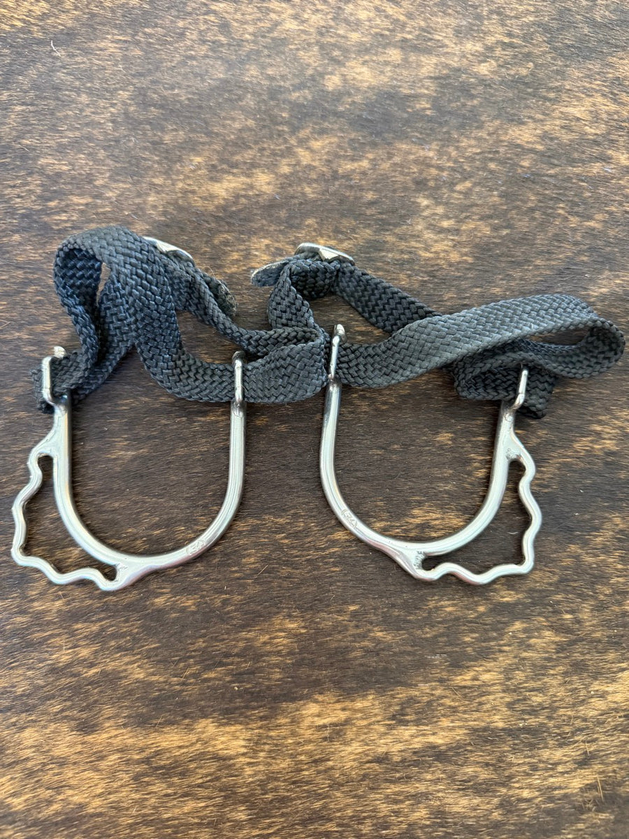 Reinsman Barrel Winder Spurs and Spur Straps     SPR1137