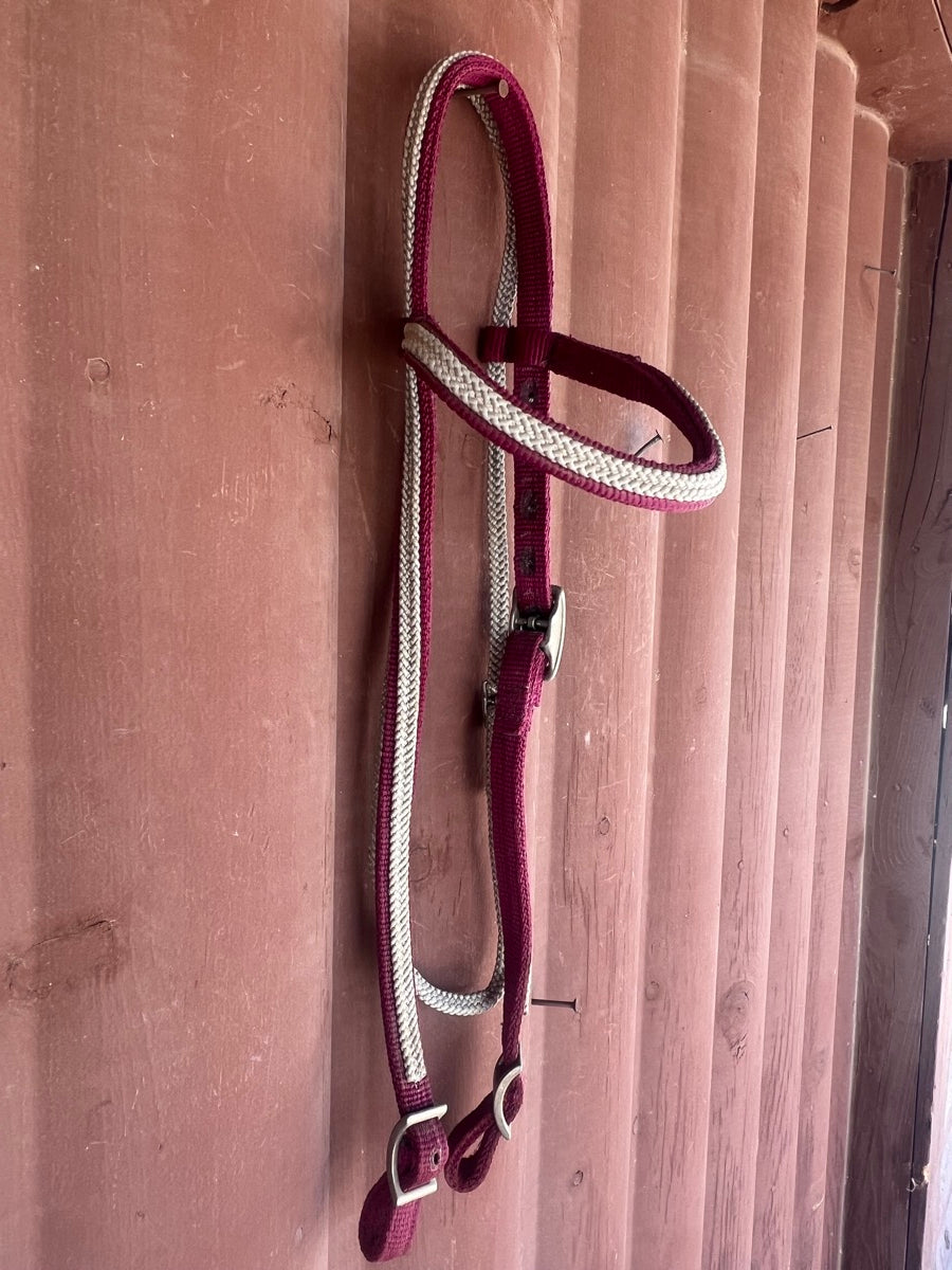 Nylon Adjustable Horse Headstall     HS1121