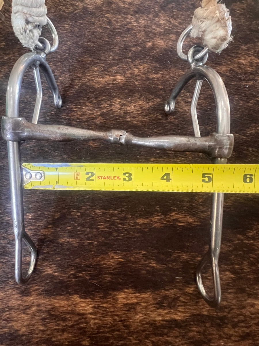 Bit Master BM Combination Bit with Sweet Iron Snaffle Mouth B1142
