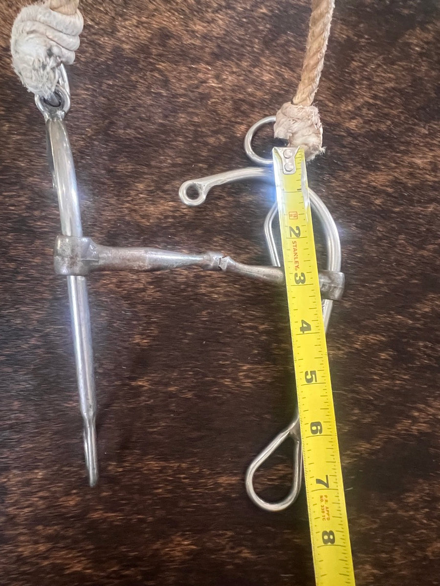 Bit Master BM Combination Bit with Sweet Iron Snaffle Mouth B1142