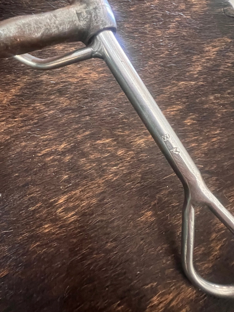 Bit Master BM Combination Bit with Sweet Iron Snaffle Mouth B1142