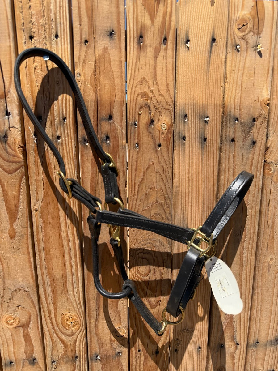 Weaver Equine Track Horse Halter Black 3/4-in Cob      HL1157