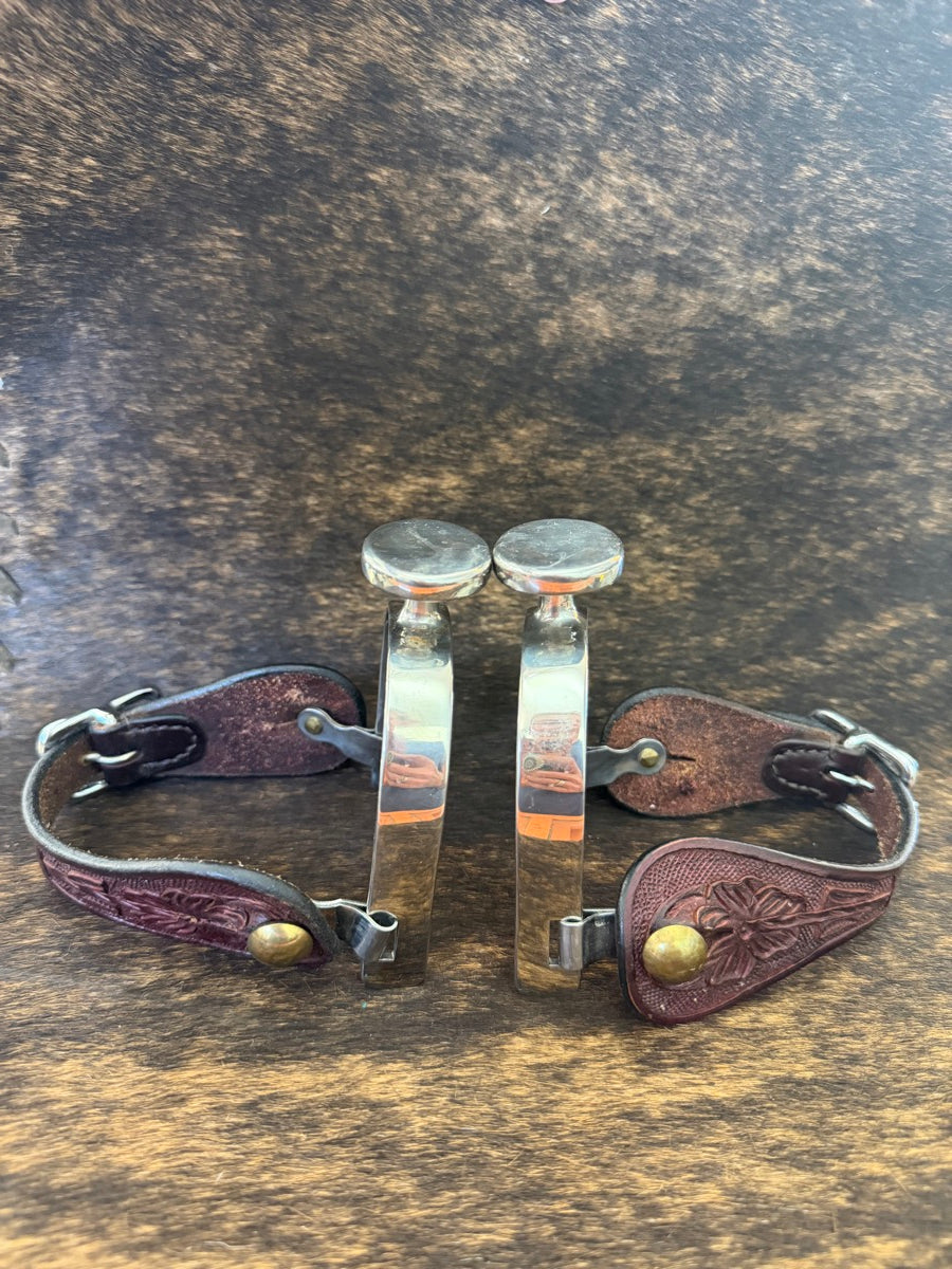 Ladies SHIRES Gentle Touch Knob End Spurs     SPR1138