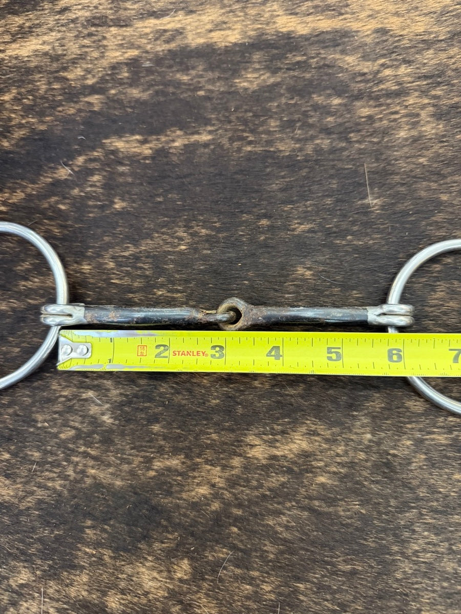 O Ring Snaffle Bit Sweet Iron Mouth        B1315