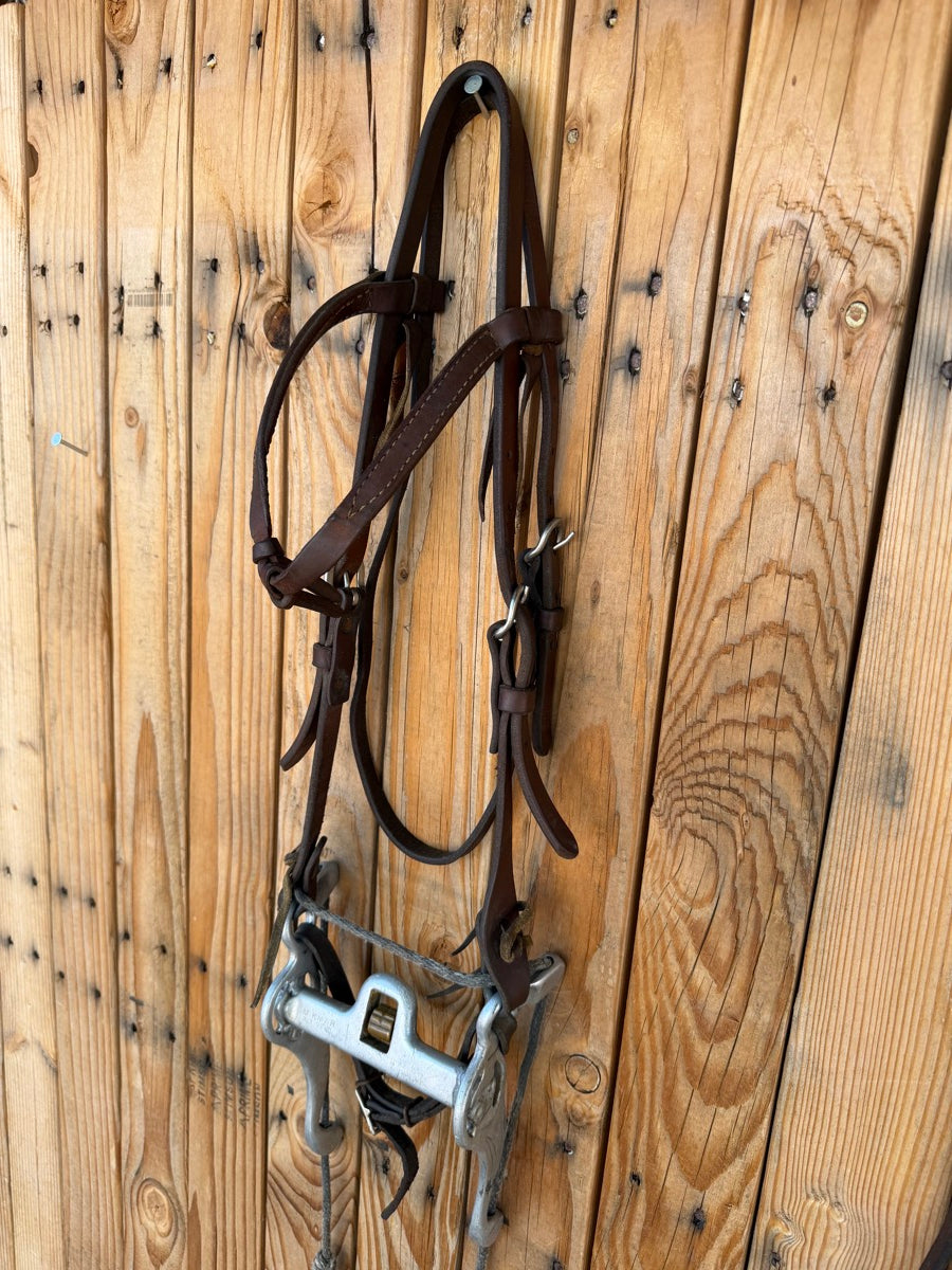Mikmar Training Bit Futurity Headstall Reins      B1317