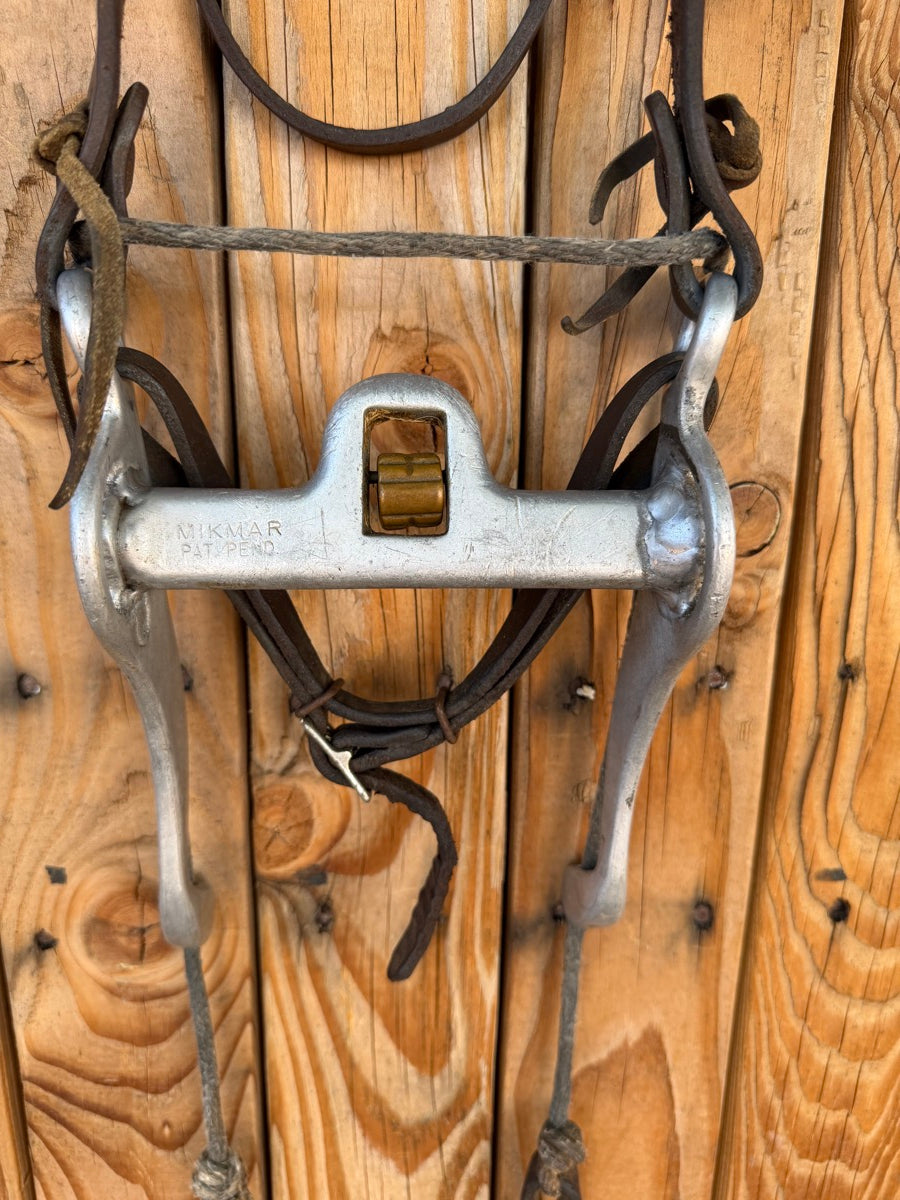 Mikmar Training Bit Futurity Headstall Reins      B1317
