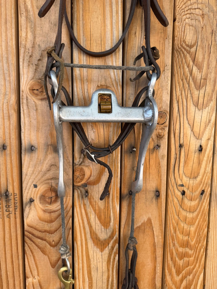 Mikmar Training Bit Futurity Headstall Reins      B1317