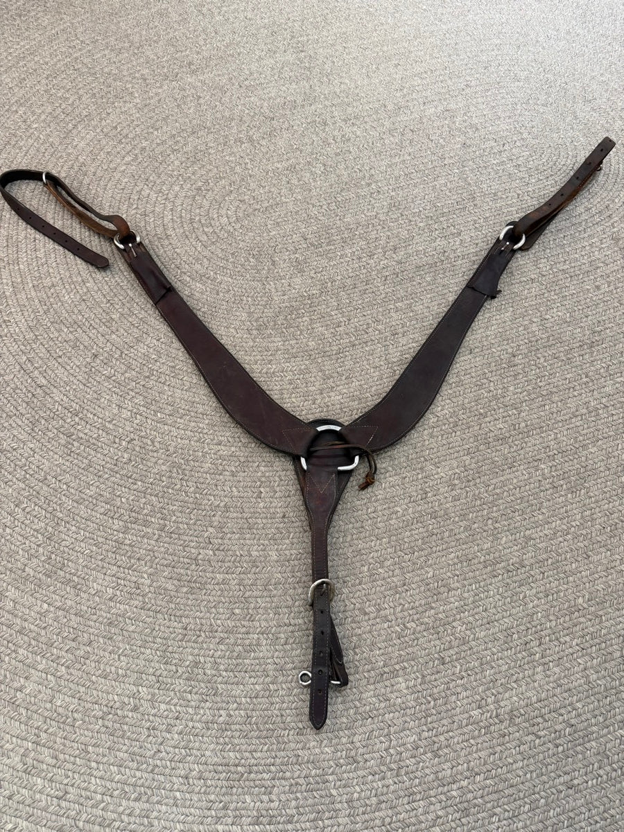 Heavy Oiled Leather Pulling Collar     BCL1162