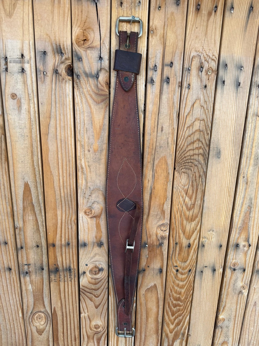Leather Flank Cinch Back Cinch    CN1179
