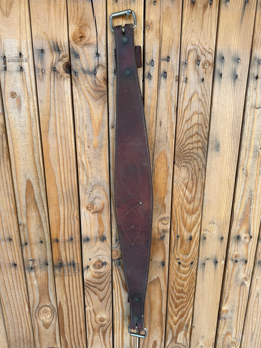 Leather Flank Cinch Back Cinch    CN1179