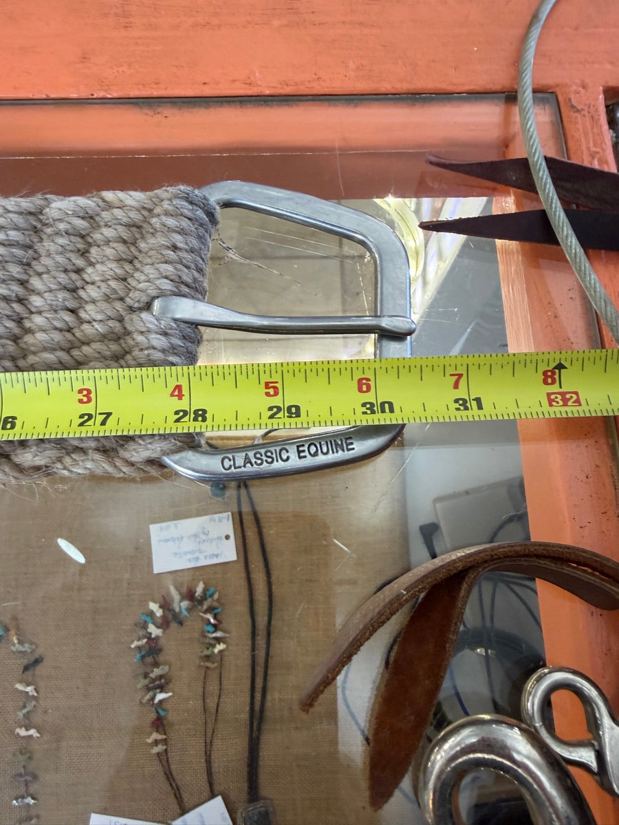 30" Classic Equine Straight Mohair Cinch    CN1180