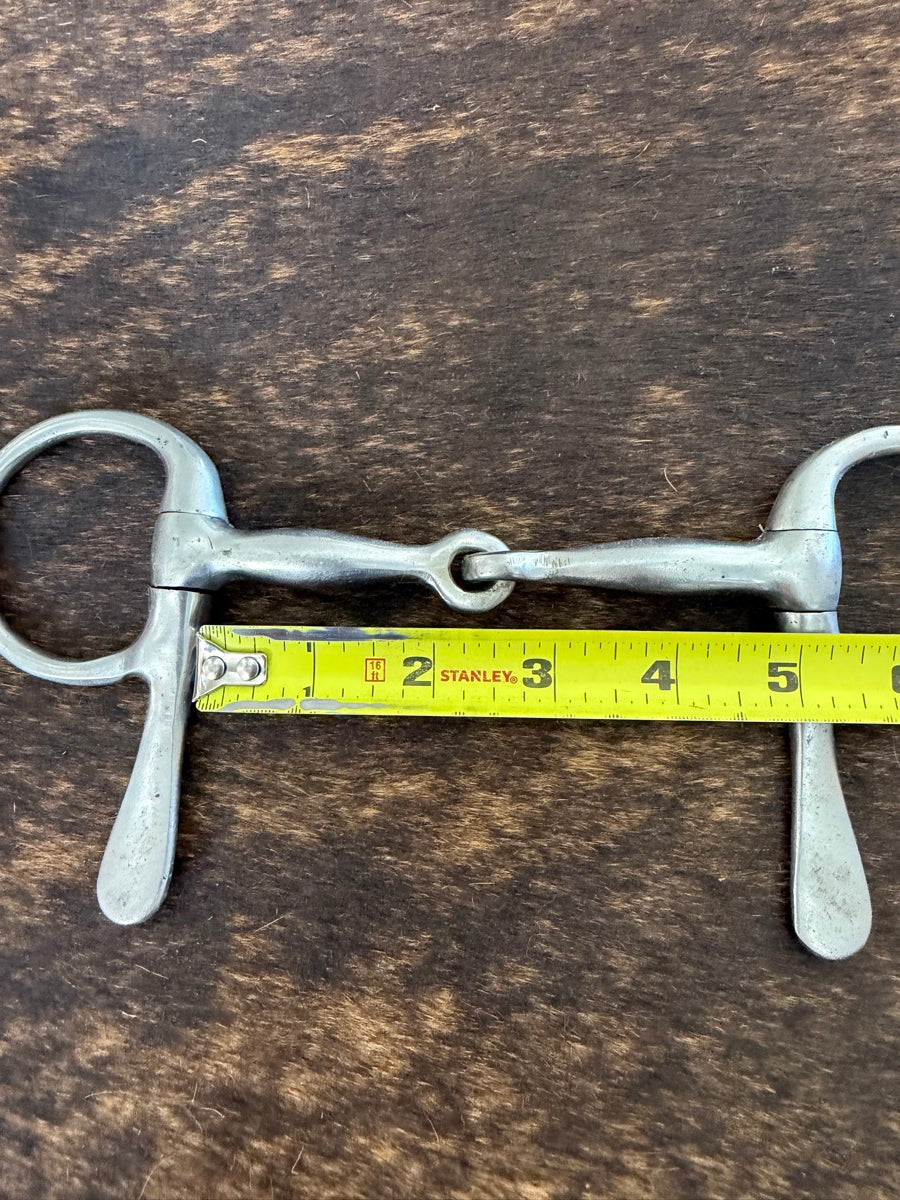 Half Cheek Jointed Snaffle Bit        B1318