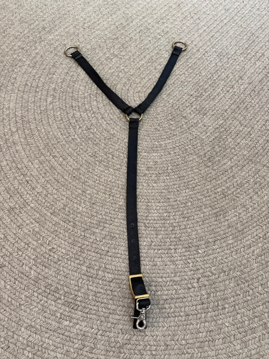 Black Nylon German Martingale     MRT1115