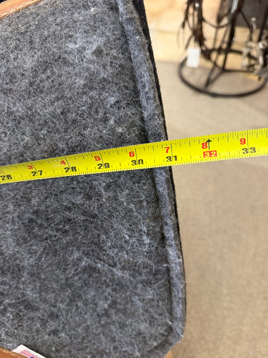 31" x 1" Gray DHS Felt Correction Pad    SP1163