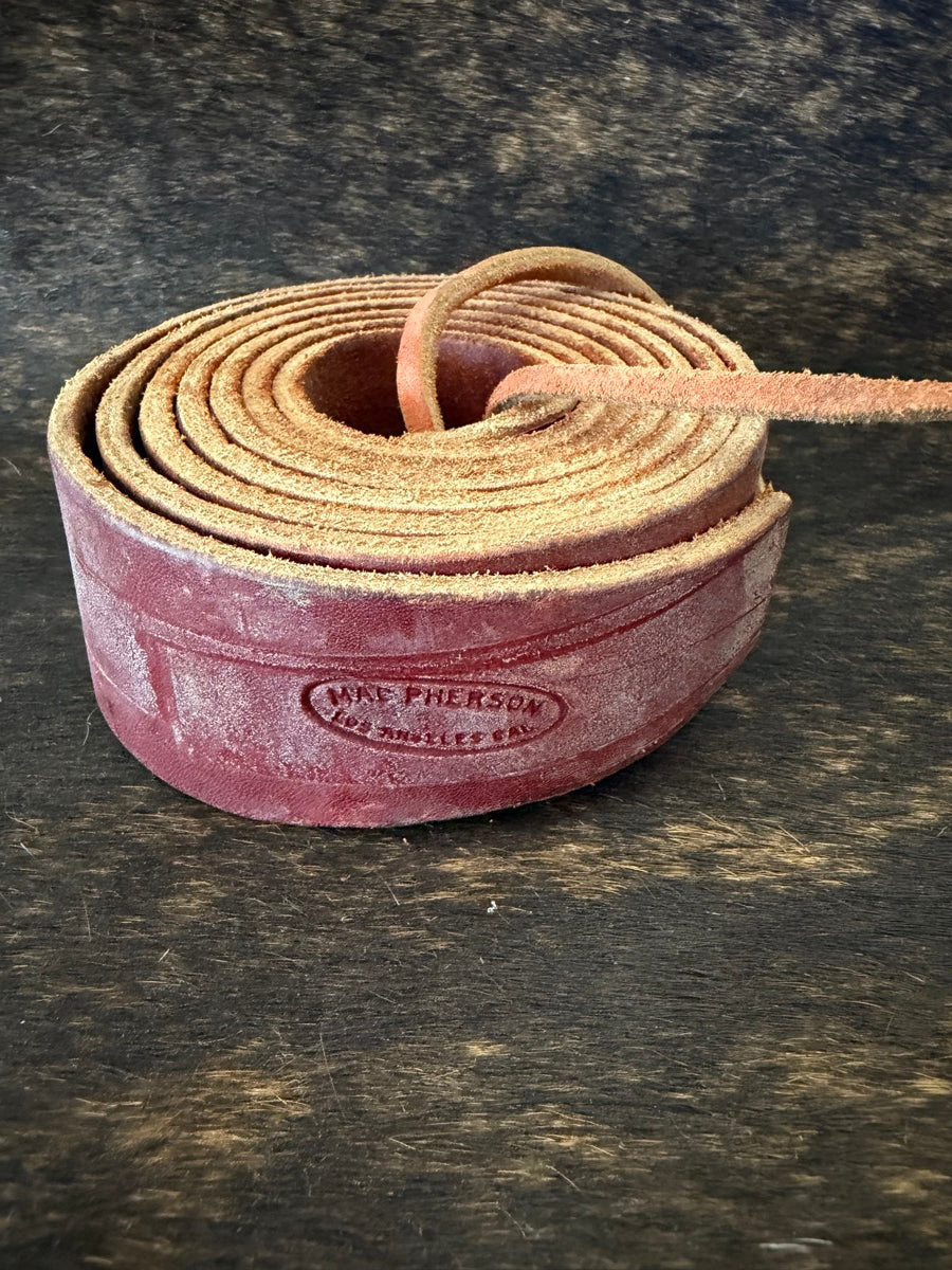6 ft. MacPherson Leather Latigo Burgundy, 1-3/4 inch      LT1121