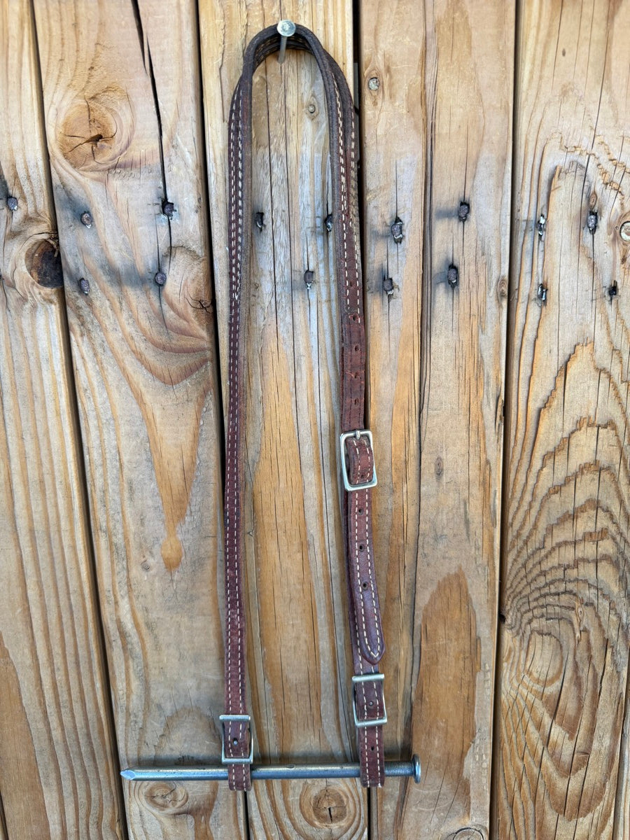 Split Ear Leather Headstall     HS1242