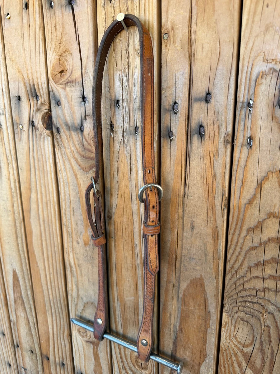 GM Tack Over Ear Leather Headstall    HS1245