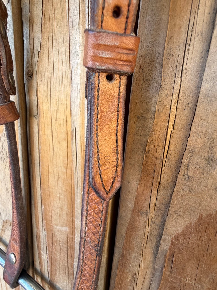 Over Ear Leather Headstall    HS1244