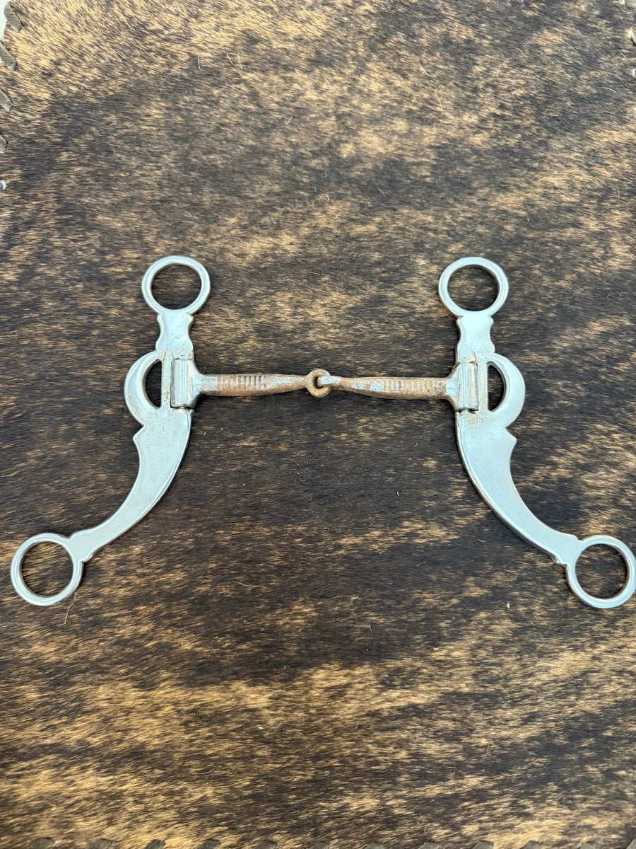 Sweet Iron Snaffle Ornate Western Bit        B1319