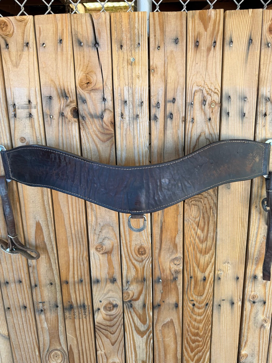 Robertson Event Heavy Oiled Leather Pulling Collar       BCL1163