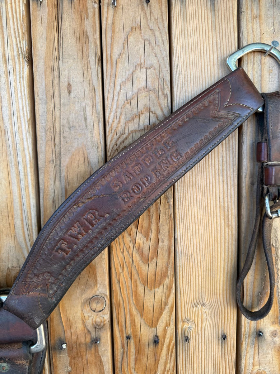 Vintage Leather Breast Collar       BCL1164
