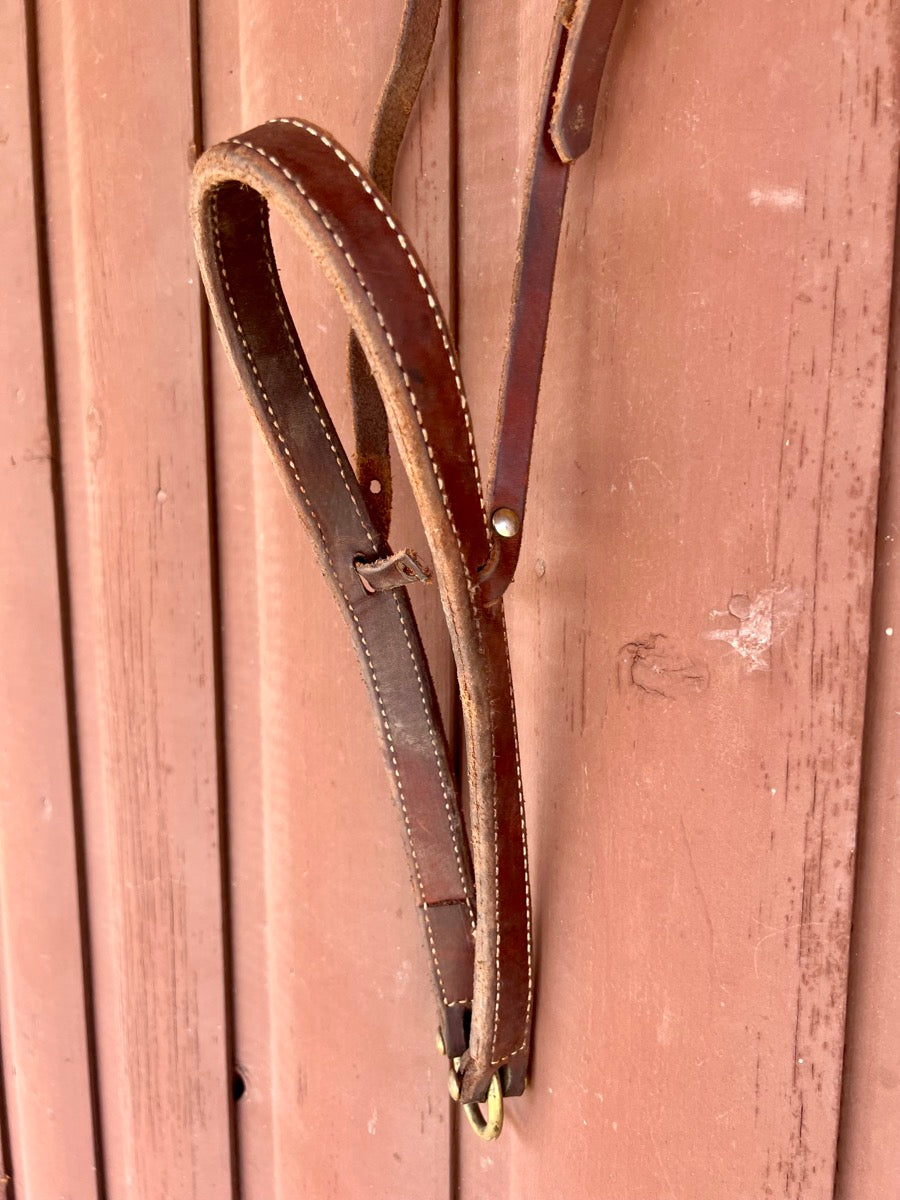 Leather Tie Down Noseband TD1120