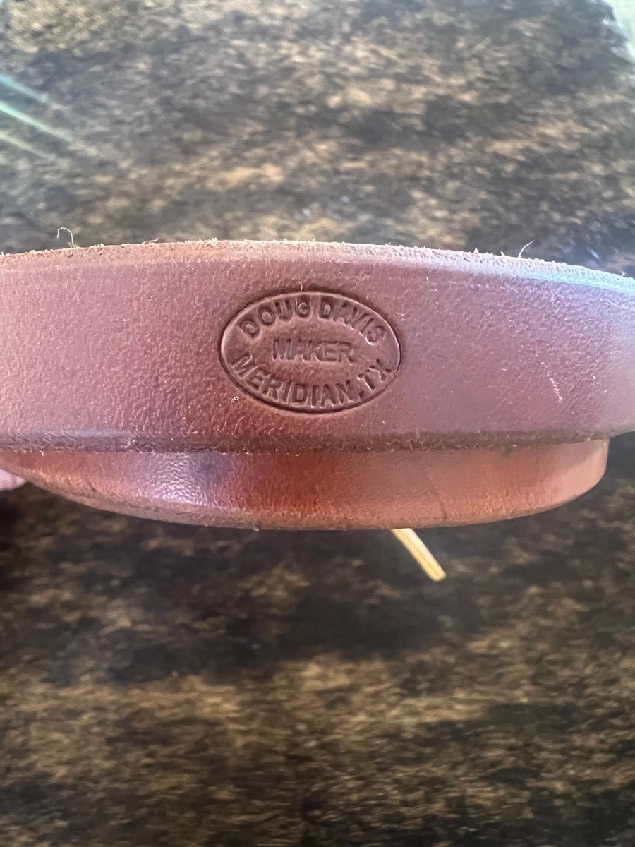 3/4 in Doug Davis Flat Leather 8.5 ft Roping Reins    RN1133
