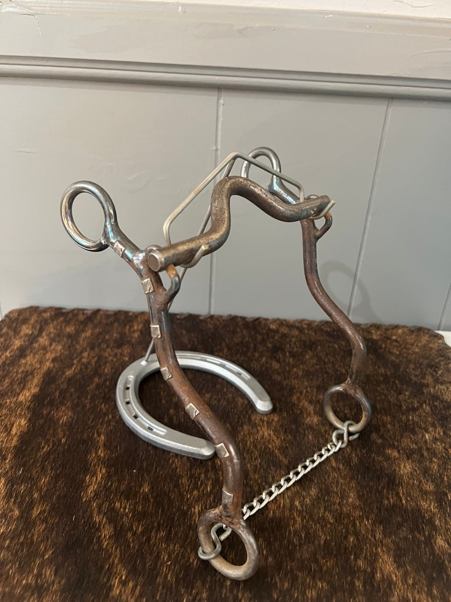 Rocky Staples Medium Port Bit Made for Pat Beard     B1161