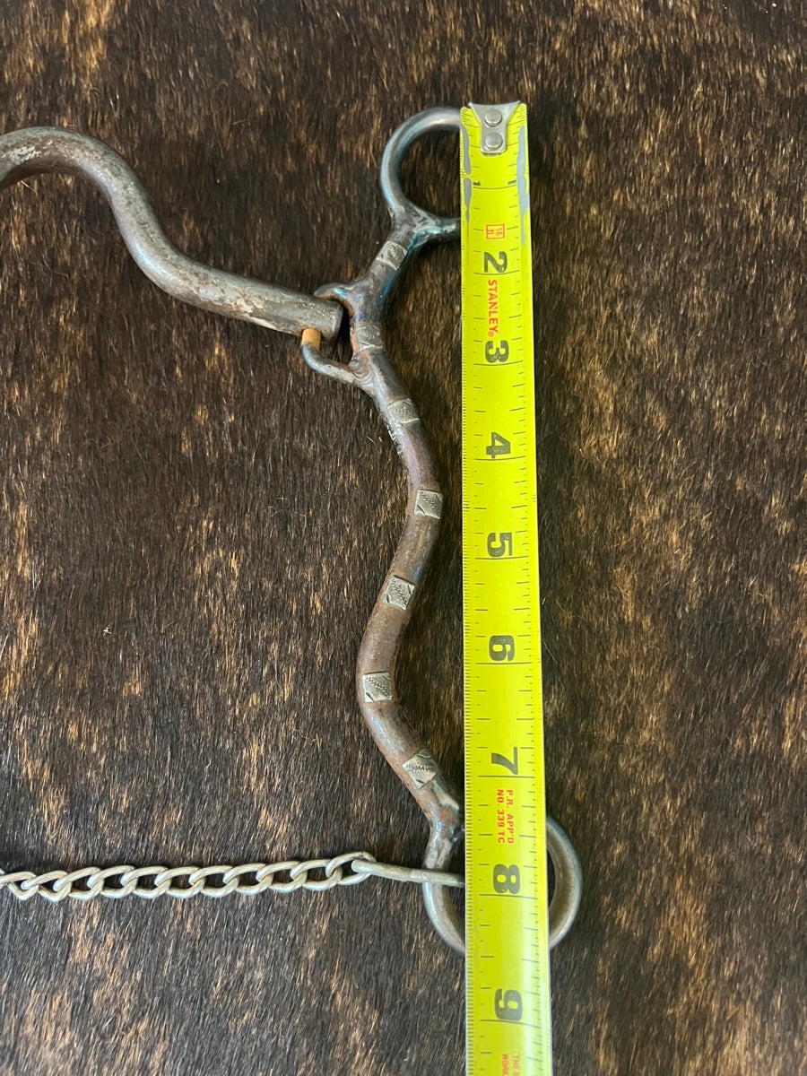 Rocky Staples Medium Port Bit Made for Pat Beard     B1161