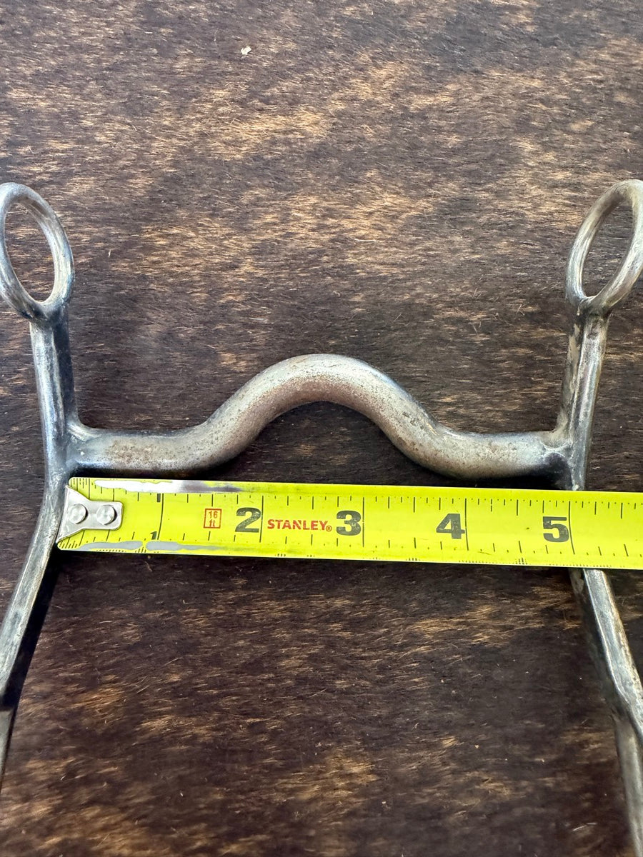 All Purpose Curb Bit with Medium Port Mouth      B1329