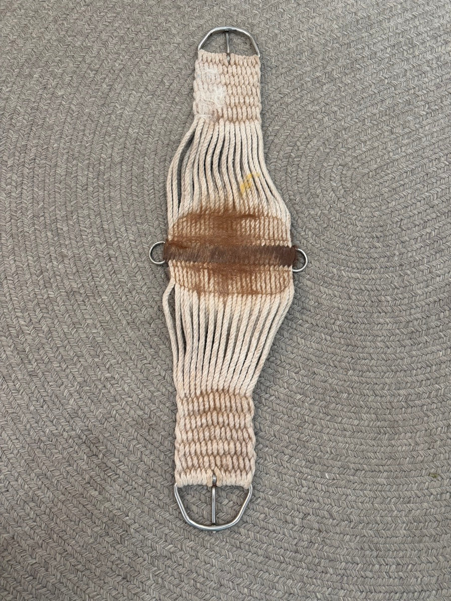 32 inch 27 Strand Roper Cinch with Leather Center      CN1183