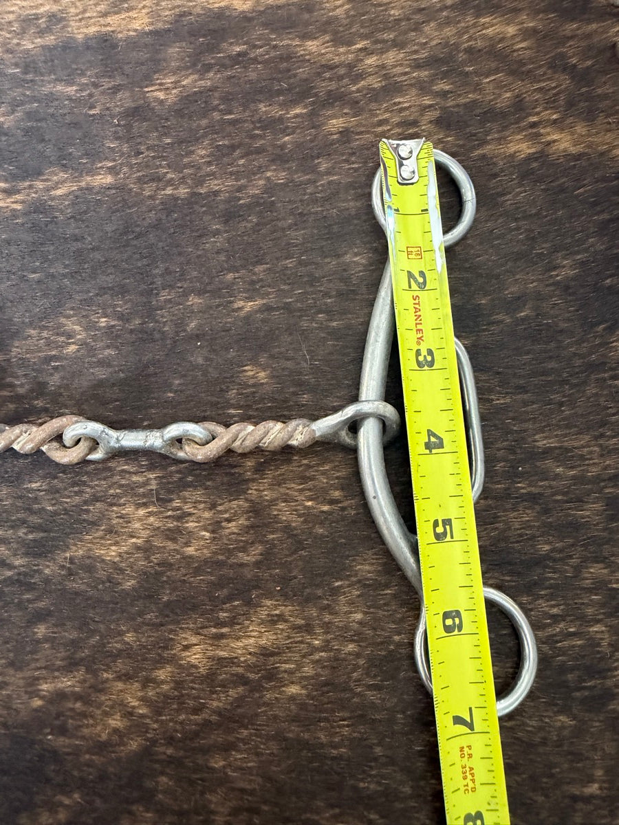 Reinsman Rosie Twisted Wire Dogbone Gag 330 Bit  B1346