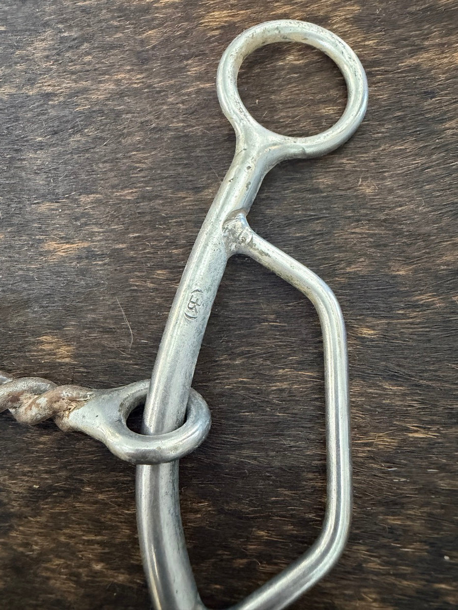 Reinsman Rosie Twisted Wire Dogbone Gag 330 Bit  B1346
