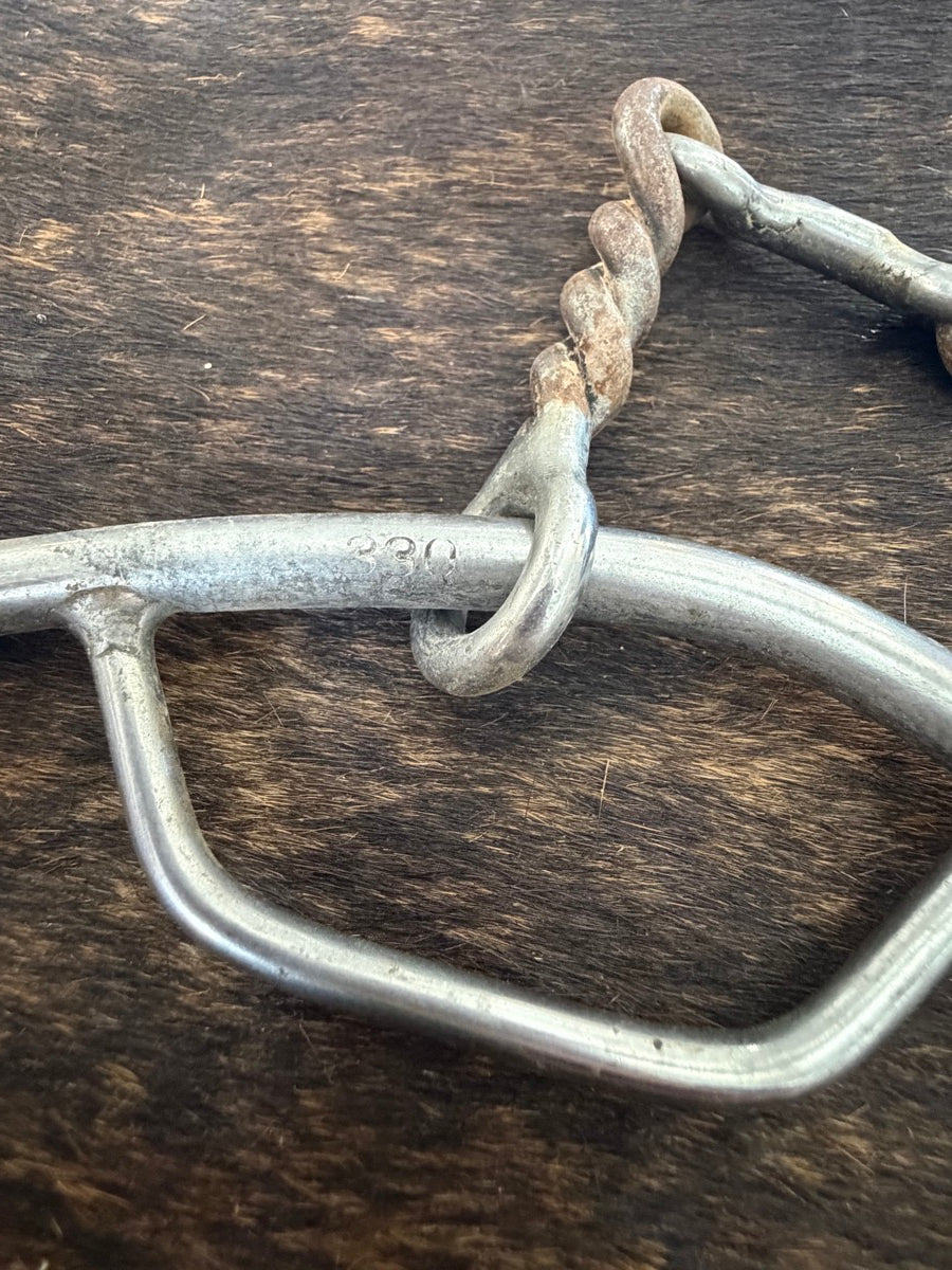 Reinsman Rosie Twisted Wire Dogbone Gag 330 Bit  B1346