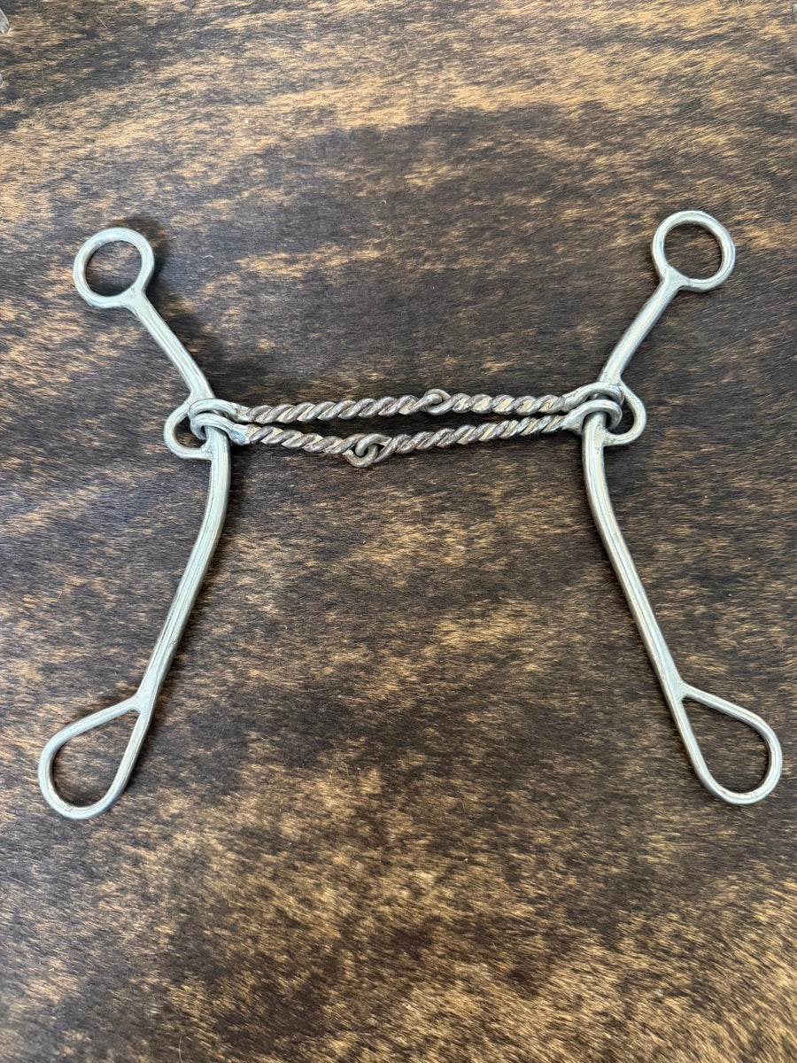 Double Twisted Wire Lifter Pickup Sweet Iron Mouth Bit      B1348