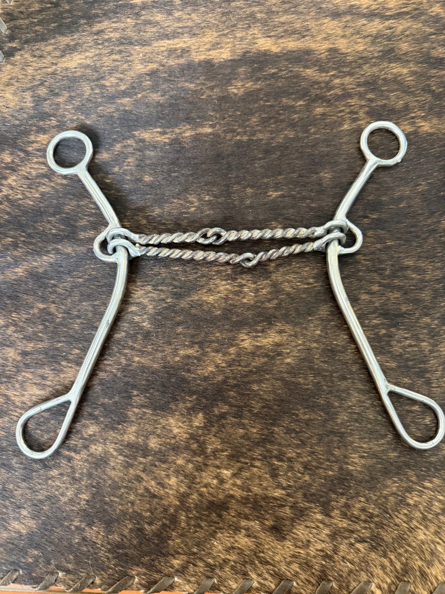 Double Twisted Wire Lifter Pickup Sweet Iron Mouth Bit      B1348
